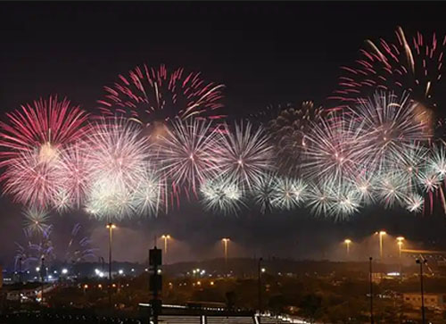 怀宁县焰火晚会